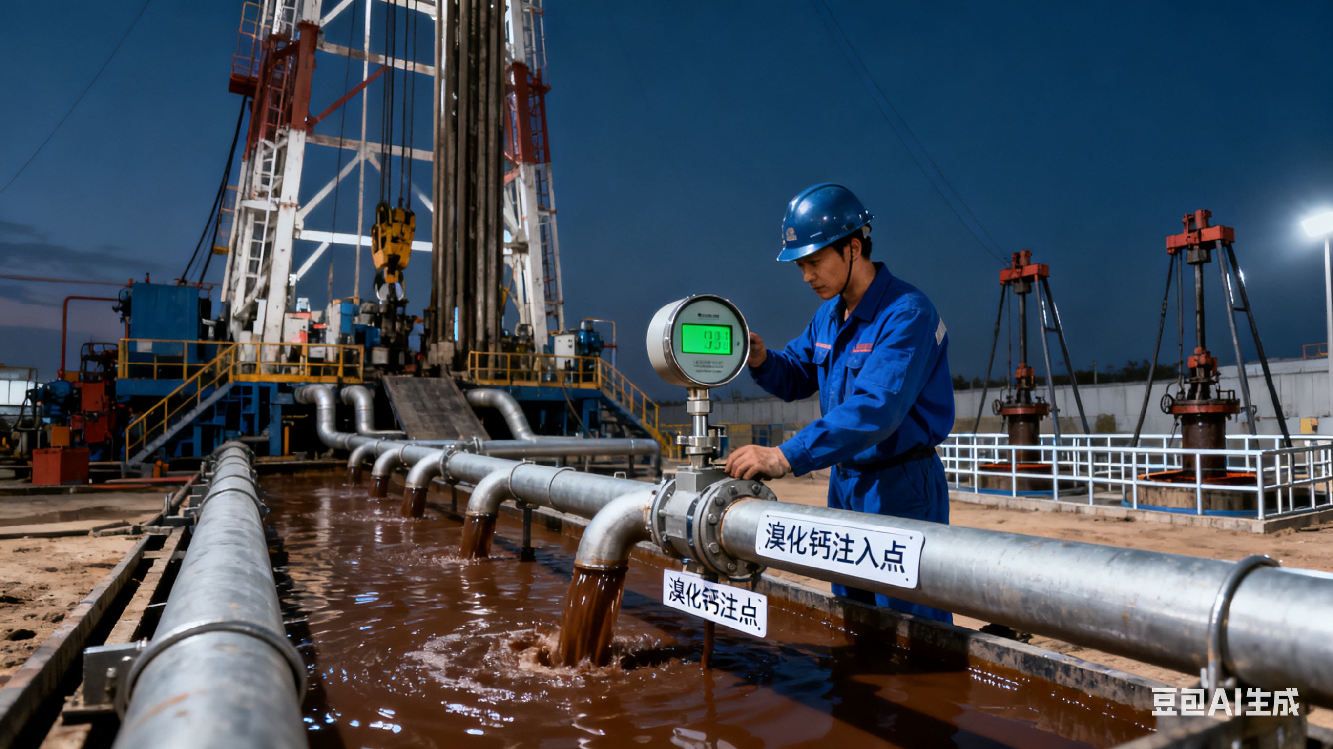 如何通過溴化鈣液體改善油田鉆井液性能：成功案例解析